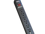 AC Strip Surge Suppressor, 6 Outlet , 6' Cord