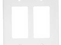 double gang decora wallplate cover