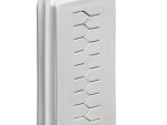 Cable Entry Plate with Slotted Cover, White