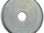 Steel Fender Washer, 1", 100 pack