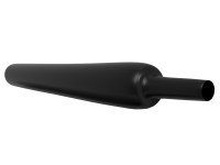 ThermoSleeve 2:1 Black Heatshrink, 100' Roll