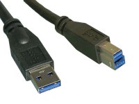 USB 3.0 Patch Cable Type A Male to B Male