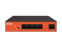 Network Switch, PoE, 4+1 Port, 40W